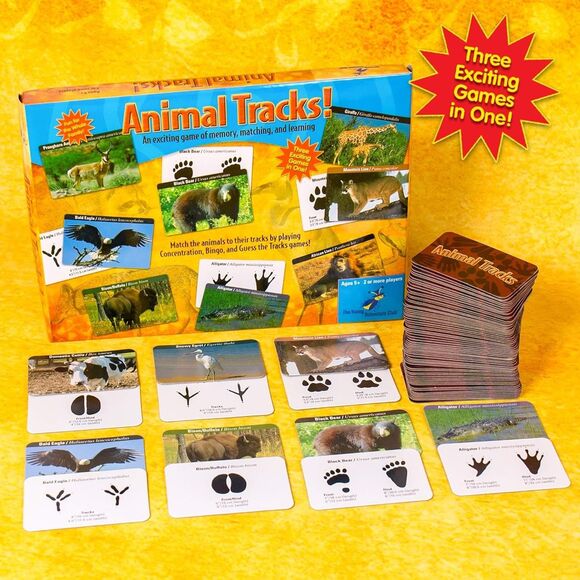 The Young Scientists Club Animal Tracks Game, STEM Kits For Kids Age 5+ NEW - Picture 2 of 6
